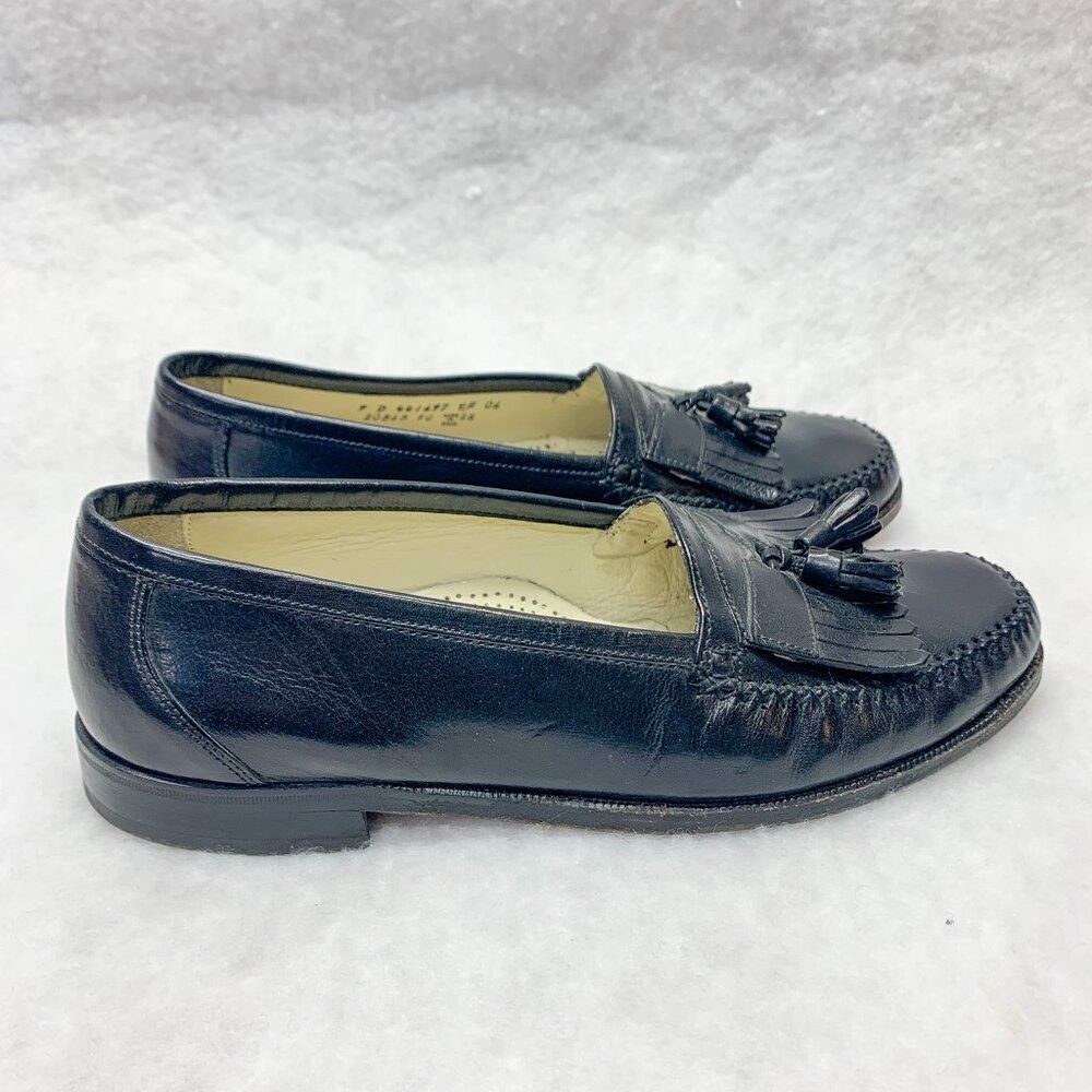 Florsheim Black Leather Loafers